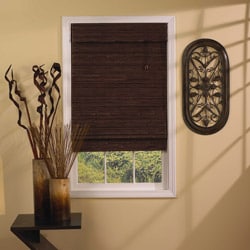 Tahiti Cocoa Roman Shade (46 in. x 64 in.)