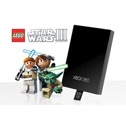 Xbox 360 320GB Hard Drive w/Lego Star Wars Clone Wars