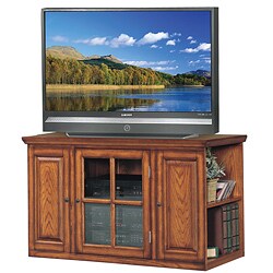 Oak 42-inch Bookcase TV Stand & Media Console