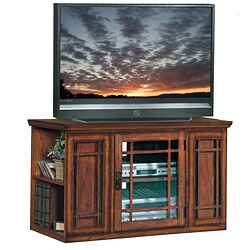 Mission Oak 42-inch Bookcase TV Stand & Media Console