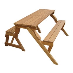 Interchangeable Picnic Table/ Garden Bench