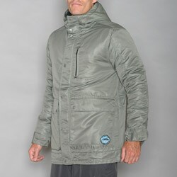 Pipeline Men's Solid Charcoal Snowboard Jacket