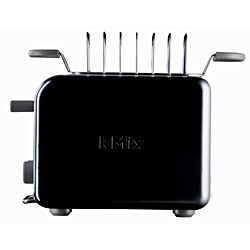 DeLonghi kMix 2-slice Black Toaster