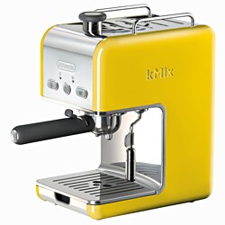 DeLonghi kMix Yellow Pump Espresso Maker