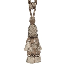 Beige/ Cream Designer Tassel Tiebacks (Set of 2)