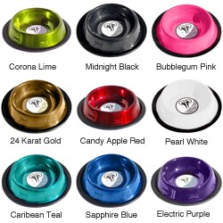 Platinum Pets 8-ounce Embossed Non-tip Cat Bowl