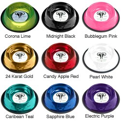 Platinum Pets 16 ounce Embossed Non-tip Dog Bowl