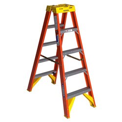 Werner 60-in Twin Stepladder