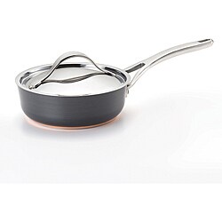 Anolon Nouvelle Copper Hard-anodized Nonstick 2-quart Covered Saucepan