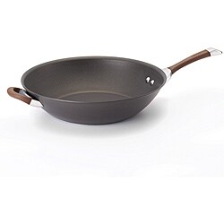 Circulon Symmetry Chocolate Hard-anodized Nonstick 14-inch Open Stir Fry