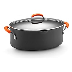 Rachael Ray II Hard-anodized Nonstick 8-quart Covered Oval Pasta Pot