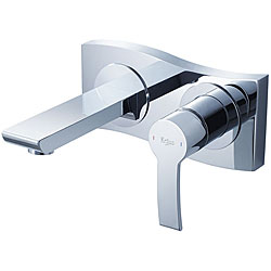 Kraus Sonus Wall-mounted Single Lever Basin Chrome Faucet