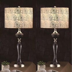Zebrano 31-inch Table Lamps (Set of 2)