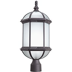 Woodbridge Lighting Glenwood 1-light Rust Outdoor Post Mount Light