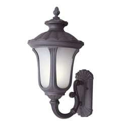 Woodbridge Lighting Westbrook 1-light Powdered Rust Large Outdoor Wall Light