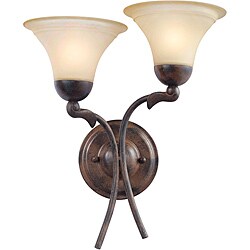Woodbridge Lighting Darien 2-light Royal Bronze Wall Sconce