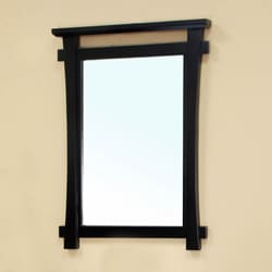 Jasmine Black Bathroom Vanity Mirror