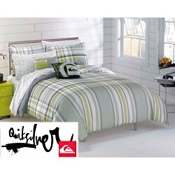 Quiksilver Disruptor Plaid Full/Queen-size 3-piece Duvet Cover Set