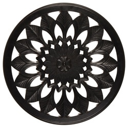 Sunflower Wood Wall Hanging (India)