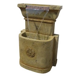 Bond Manufacturing Silver Sands Envirostone Outdoor Fountain