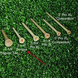 Stinger 2.25 inch Golf Tees (Case of 500)