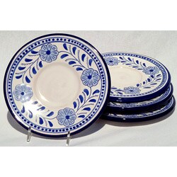 Azoura Design 7-inch Saucers (Set of 4)(Tunisia)