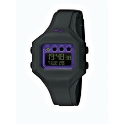 Puma Women's 'Bounce' Dark Shadow Digital Watch