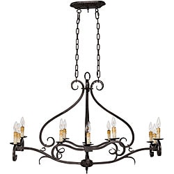 World Imports Chelton Collection 12-light Hanging Island Light