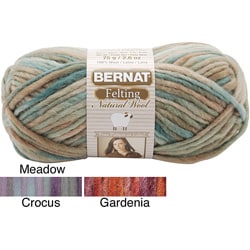 Bernat Felting Natural Wool Yarn