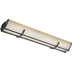 World Imports Beyond Modern Collection 3-light Fluorescent Flushmount