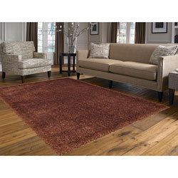 Cantebury Brown Shag Rug (3'9 x 5'6)