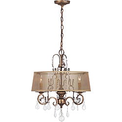 World Imports Belle Marie Collection 3-light Hanging Chandelier