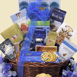 Happy Hanukkah Gourmet Kosher Hanukkah Gift Basket