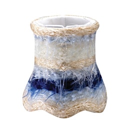 Blue Silk Mini Shades (Set of 4)