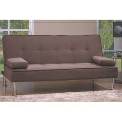 William Dark Brown Sofa Bed