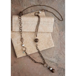 JonCar Designs Brass Classic Vintage Chain Necklace