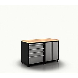 Professional Series 18-gauge Grey 3-piece Pro Series Cabinet Set