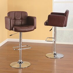 Sinatra Dark Red Barstool (Set of 2)