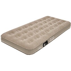 Pure Comfort Twin-size Low Profile Suede Top Air Bed