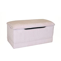 Magical Harmony Kids Pink Chenille Deluxe Toy Box