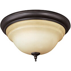 World Imports Montpelier 3-Light Flush Mount Ceiling Light