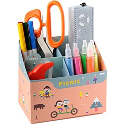 Do-It-Yourself Peach Pencil Box (Korea)