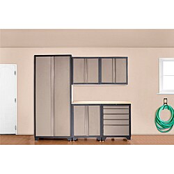 Professional Series 18-gauge Taupe 6-piece Pro Series Cabinet Set
