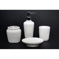 Saachi 4-piece Bath Accessory Set