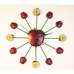 Apples Kitchen Wall Clock
