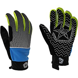 Sessions Men's White M Dazed Pipe Snowboard Gloves