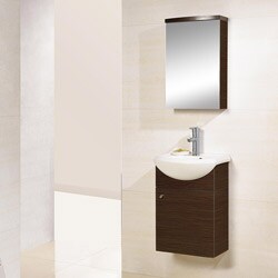 DreamLine Wall-mounted Modern Bathroom Vanity with Medicine Cabinet