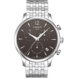 Tissot Men's 'Tradition' Stainless Steel Bracelet Chronograph Watch