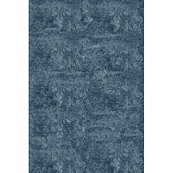 Hand-Tufted Posh Light Blue Shag Rug (5 x 7)