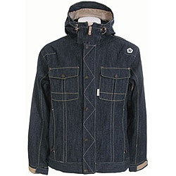 Sessions Men's Extra-small Denim Tombstone Le Snowboard Jacket